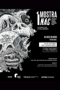 Cartaz as faces do medo